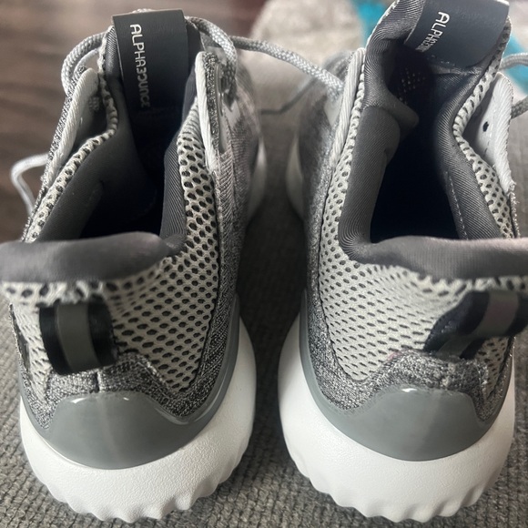 In box, worn once indoors, Adidas “Alphabounce Em” - Picture 5 of 6